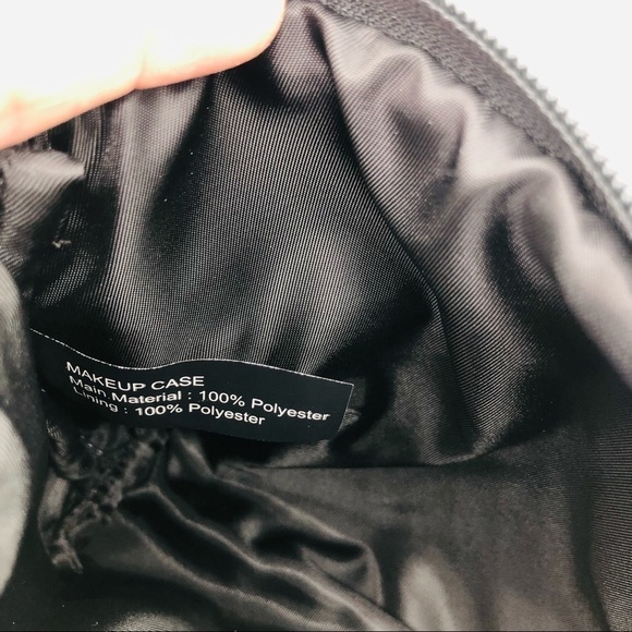 GODASHDOT - UNISEX GRAY MAKEUP BAG NWT - Picture 4 of 8